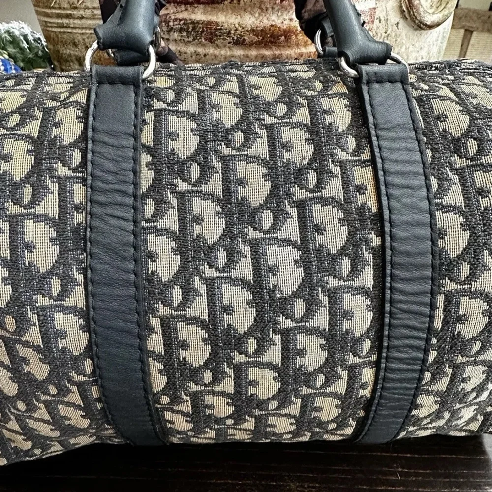 Vintage Christian Dior Trotter Boston Bag - Picture 8 of 10